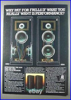 Acoustic research speakers AR 93 S