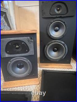 Acoustic research speakers two sets TSW 410 and TSW 110 four total