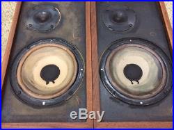 Ar4x Acoustic Research Matched Drivers, Great Cabinets, Collector Quality