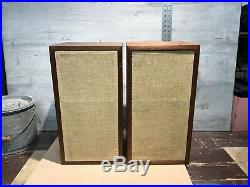 Ar4x Acoustic Research Speakers Beautiful Condition Perfect Working