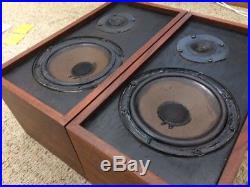 Ar4x Acoustic Research Speakers, Collectible Condition, Matched Drivers