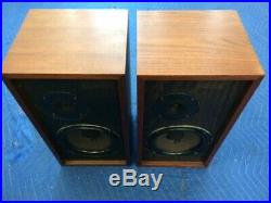 Ar4x Acoustic Research Speakers Collectible Plywood Model One Owner Original