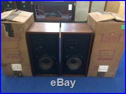 Ar4x Acoustic Research Speakers Collectible Plywood Model Original Boxes