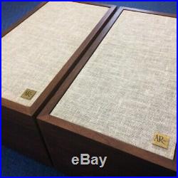 Ar4x Acoustic Research Speakers Collectible Plywood Model Original Boxes