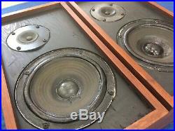 Ar4x Acoustic Research Speakers Collectible Plywood Model Very Nice Condition
