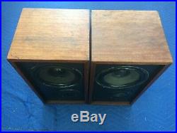 Ar4x Acoustic Research Speakers Collectible Plywood Model Very Nice Condition