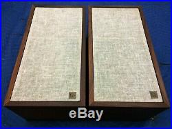 Ar4x Acoustic Research Speakers Consecutive Serial Numbers Matched Set Amazing