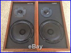 Ar4x Acoustic Research Speakers Extremely Nice Condition