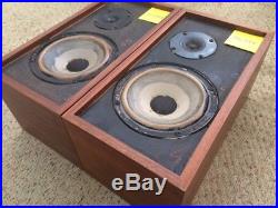 Ar4x Acoustic Research Speakers Late Production Very Nice Condition