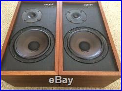 Ar4x Acoustic Research Speakers Matched Set Beautiful Condition