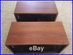 Ar4x Acoustic Research Speakers Matched Set Beautiful Condition