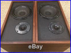 Ar4x Acoustic Research Speakers Matched Set Great Sound And Looks