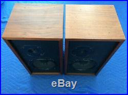 Ar4x Acoustic Research Speakers Super Condition Best Of Show Matched Set