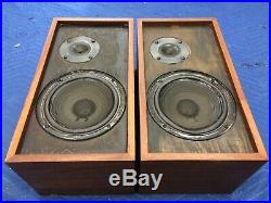 Ar4x Acoustic Research Speakers Vintage Plywood Model Original One Of The Best