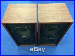 Ar4x Acoustic Research Speakers Vintage Plywood Model Original One Of The Best