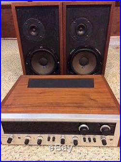 Ar4x Speakers And Pioneer Sx-1500td Vintage Receiver