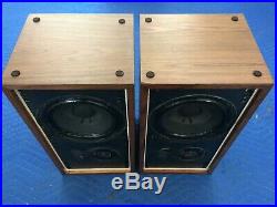 Ar4xa Acoustic Research Speakers Cloth Surround Woofers Original Condition