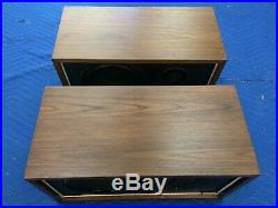 Ar4xa Acoustic Research Speakers Cloth Surround Woofers Original Condition