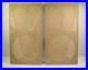 Ar-2ax Speaker Grill Pair (original Fabric And Wood Frame Very Clean) Lg