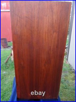Ar-2ax acoustic research speakers walnut wood Recapped, TWEETER ISSUE