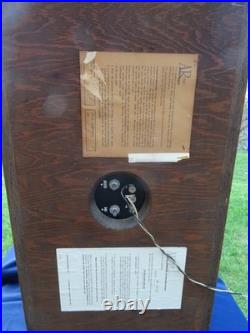 Ar-2ax acoustic research speakers walnut wood Recapped, TWEETER ISSUE