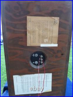 Ar-2ax acoustic research speakers walnut wood Recapped, TWEETER ISSUE