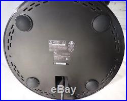 Ar Hatteras Indoor/outdoor Wireless Bluetooth 360° Stereo Speaker, Black/silver
