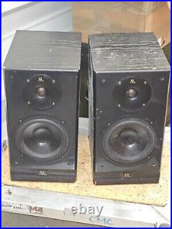 Ar-s20 Acoustic Research Two Way Bookshelf Speakers (made In Poland)