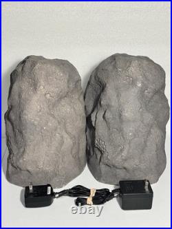 Audio Unlimited 900MHz Wireless Rock Speakers Pair + AR AW825 Transmitter Tested