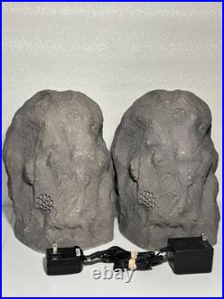 Audio Unlimited 900MHz Wireless Rock Speakers Pair + AR AW825 Transmitter Tested
