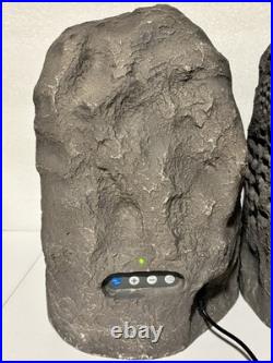 Audio Unlimited 900MHz Wireless Rock Speakers Pair + AR AW825 Transmitter Tested