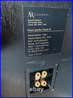 Authentic Acoustic Research Classic Model 26 Grilles