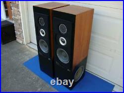 Awesome Acoustic Research AR-90 4-way, 5 Diver Tower Speakers Reconditioned