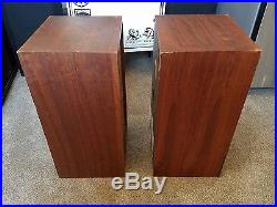 BEAUTIFUL VINTAGE PAIR AR 2a ACOUSTIC RESEARCH SPEAKERS AR-2A