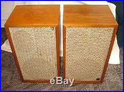 BEAUTIFUL VINTAGE PAIR AR 2a ACOUSTIC RESEARCH SPEAKERS AR-2A SOUND AMAZING!’62