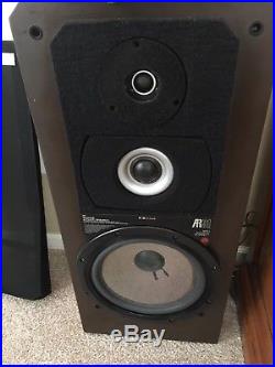 Beautiful Pair Of The Acoustic Research Ar91 Speakers