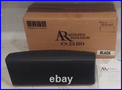 Brand New! ACOUSTIC RESEARCH CS 25 HO Center Speaker, Black Loudspeaker