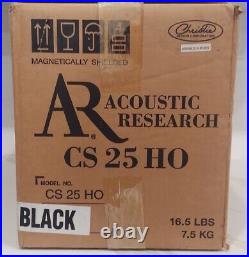 Brand New! ACOUSTIC RESEARCH CS 25 HO Center Speaker, Black Loudspeaker