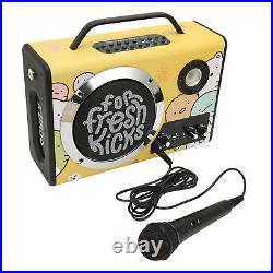 Cartoon Bluetooth Speaker Cute Portable Dance Speaker with Mircophone