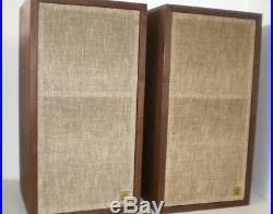 Classic AR-4X Acoustic Research Bookshelf Stereo Speakers Drivers & Cabs Great