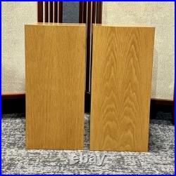 DDP AR-3a Acoustic Research Speaker Pair New Urethane Edges Installed from Japan