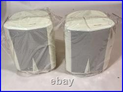 E701 Pair 2 Wired Indoor/Outdoor White AR Edge Pro Speakers 5 woofer 70-20kHz