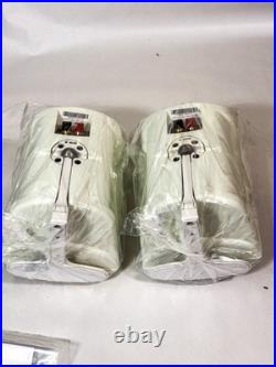 E701 Pair 2 Wired Indoor/Outdoor White AR Edge Pro Speakers 5 woofer 70-20kHz