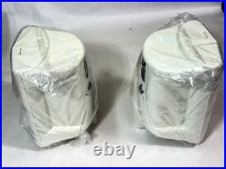 E701 Pair 2 Wired Indoor/Outdoor White AR Edge Pro Speakers 5 woofer 70-20kHz