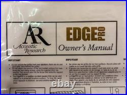 E701 Pair 2 Wired Indoor/Outdoor White AR Edge Pro Speakers 5 woofer 70-20kHz