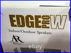 E701 Pair 2 Wired Indoor/Outdoor White AR Edge Pro Speakers 5 woofer 70-20kHz