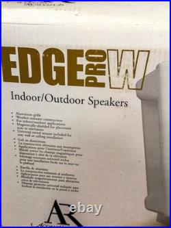 E701 Pair 2 Wired Indoor/Outdoor White AR Edge Pro Speakers 5 woofer 70-20kHz