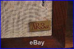 EARLY Vintage Set of Acoustic Research AR-3A Speaks Original VIDEO