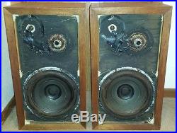 Early Acoustic Research AR-3a pair, for parts or restoration