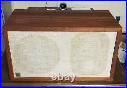 Early Acoustic Research Speaker AR 2AX Pre-1970 Cloth Surround Woofer SN 27330